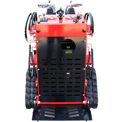 Kompaktlader KLB200, Benzinmotor 15PS, Stand-On Skid Steer, Multilader, Raupen (KLB200)
