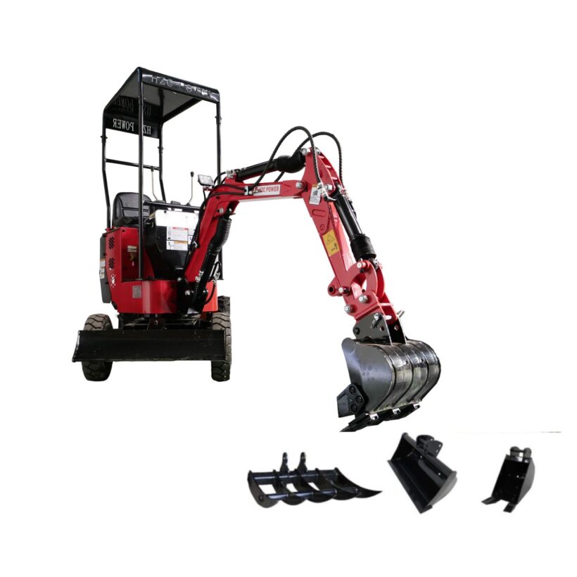 Minibagger,Radbagger,Benzin,600 Kg