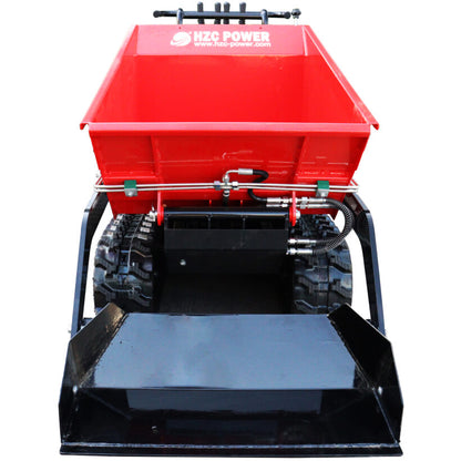 Minidumper (MDB425), Benzinmotor 6,5 PS, Stand-On Skid Steer, Multilader