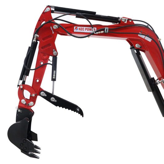 Hydraulischer Baggerdaumen für HZC Power Minibagger (HBGD)