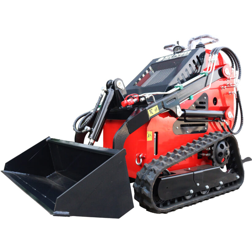 Kompaktlader KLB200, Benzinmotor 15PS, Stand-On Skid Steer, Multilader, Raupen (KLB200)