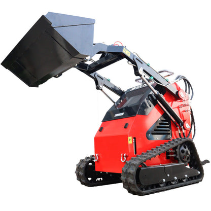 Kompaktlader KLB200, Benzinmotor 15PS, Stand-On Skid Steer, Multilader, Raupen (KLB200)