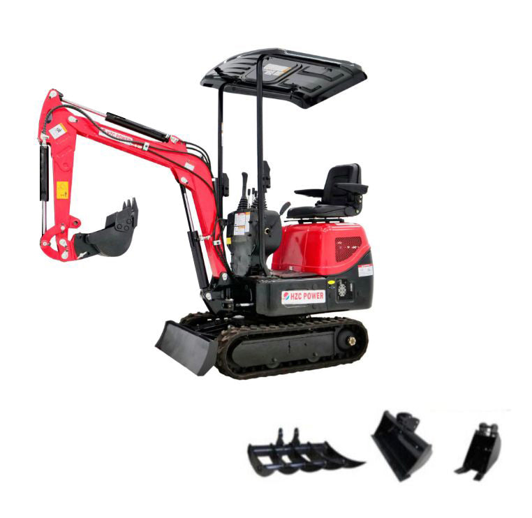 Minibagger BKB941, Benzin, 940 Kg, neues Design