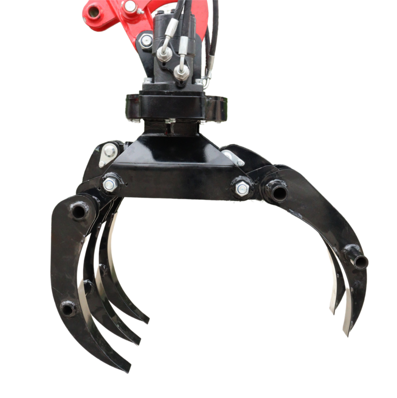 Hydraulischer Holzgreifer für HZC Power Minibagger (HH360)