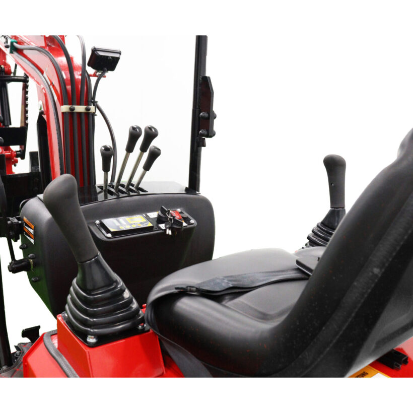 Minibagger DKB992, Diesel, 940 Kg, neues Design und seitliche Joystick-Steuerung