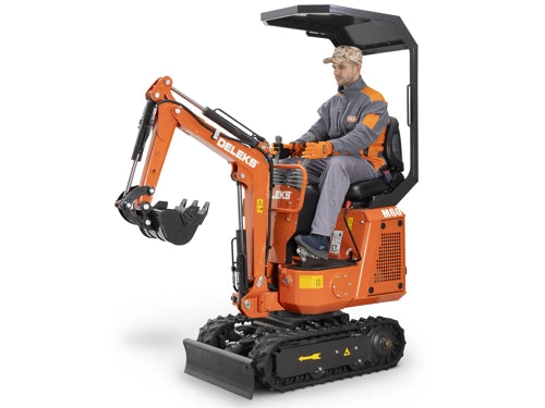 Kompakter Minibagger 0,65 t, Loncin Benzinmotor