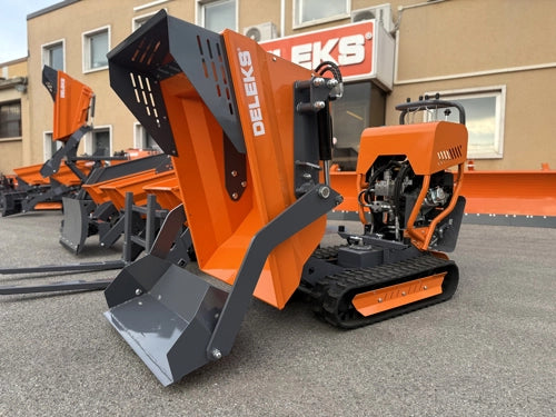 Hydrostatischer Mini-Raupendumper, Briggs&Stratton-Motor, E-start