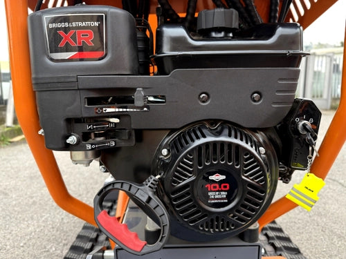 Hydrostatischer Mini-Raupendumper, hohe Kippmulde, Briggs&Stratton-Motor